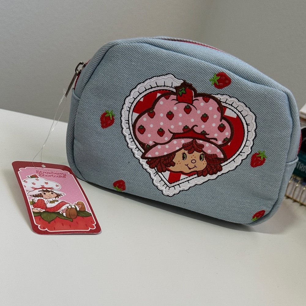 Waist Pouch - Blue and Red